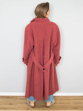 Laden Sie das Bild in den Galerie-Viewer, Oversize Vintage Wollmantel