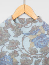 Laden Sie das Bild in den Galerie-Viewer, Pullover Stehkragen Blau