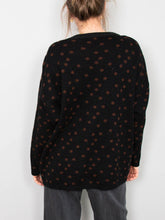 Laden Sie das Bild in den Galerie-Viewer, Pullover Schwarz Vintage