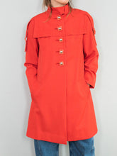 Laden Sie das Bild in den Galerie-Viewer, 70´s Mantel Rot