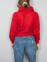 Laden Sie das Bild in den Galerie-Viewer, Roter Pullover Mohair_