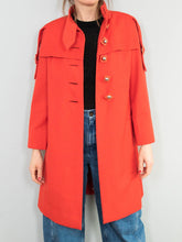 Laden Sie das Bild in den Galerie-Viewer, 70´s Mantel Rot