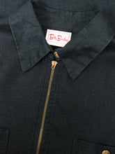 Laden Sie das Bild in den Galerie-Viewer, Schwarze Bluse Leinen