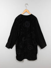 Laden Sie das Bild in den Galerie-Viewer, Schwarze Lederjacke Vintage