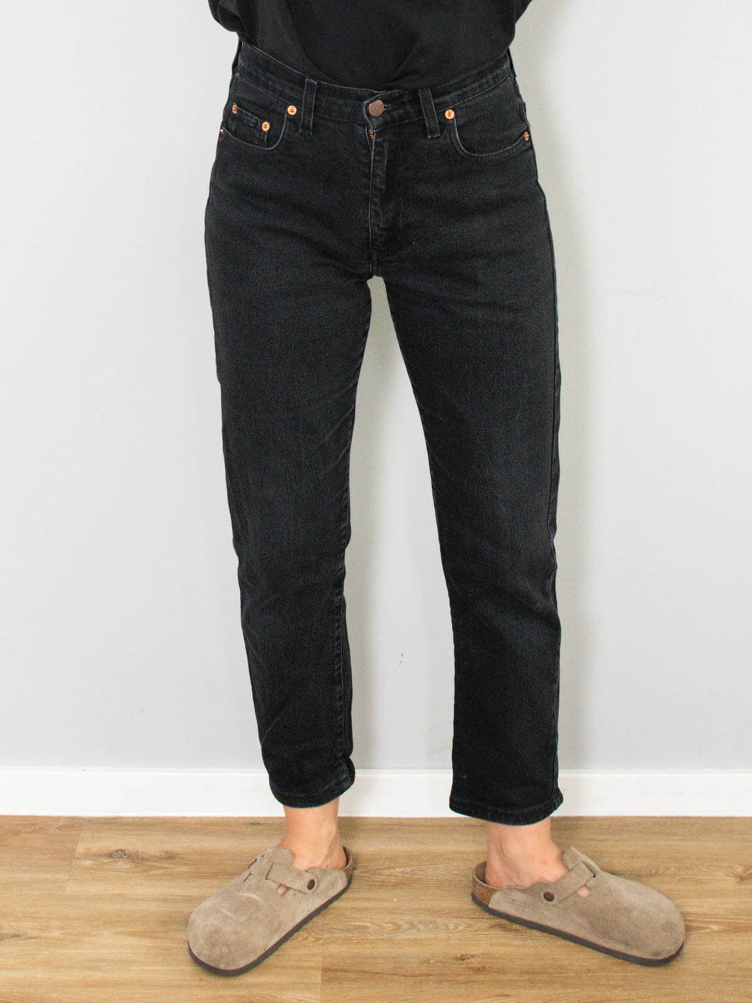 Schwarze Levis Jeans