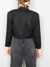 Laden Sie das Bild in den Galerie-Viewer, Schwarzer Blazer Vintage