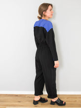 Laden Sie das Bild in den Galerie-Viewer, Schwarzer Jumpsuit Vintage