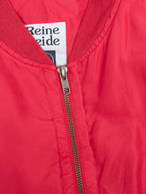 Laden Sie das Bild in den Galerie-Viewer, Seidenblouson Rot