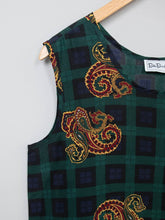 Laden Sie das Bild in den Galerie-Viewer, Seidentop Vintage