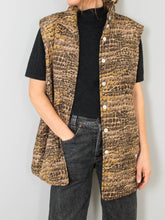 Laden Sie das Bild in den Galerie-Viewer, Seidenweste Oversize