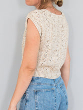 Laden Sie das Bild in den Galerie-Viewer, strickshirt creme