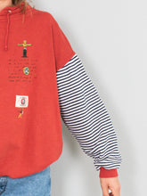 Laden Sie das Bild in den Galerie-Viewer, sweater vintage rot