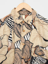Laden Sie das Bild in den Galerie-Viewer, Tropische Bluse Vintage