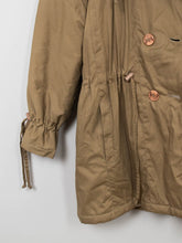 Laden Sie das Bild in den Galerie-Viewer, Uebergangsjacke Khaki Fell