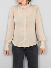 Laden Sie das Bild in den Galerie-Viewer, Vintage BLuse Creme
