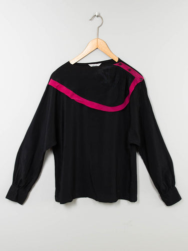 Vintage BLuse Schwarz