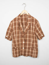 Laden Sie das Bild in den Galerie-Viewer, Vintage Blazer Kurzarm