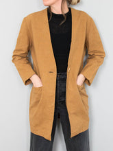 Laden Sie das Bild in den Galerie-Viewer, Vintage Blazer Ocker