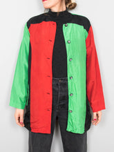 Laden Sie das Bild in den Galerie-Viewer, Vintage Blazer Seide