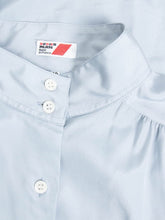 Laden Sie das Bild in den Galerie-Viewer, Vintage Bluse Blau