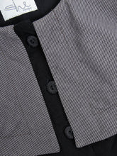 Laden Sie das Bild in den Galerie-Viewer, Vintage Bluse Schwarz