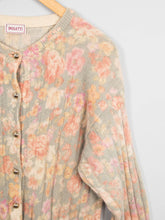 Laden Sie das Bild in den Galerie-Viewer, Vintage Cardigan Blumen