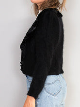 Laden Sie das Bild in den Galerie-Viewer, Vintage Cardigan Samt