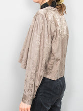 Laden Sie das Bild in den Galerie-Viewer, Vintage Cropped Blouson