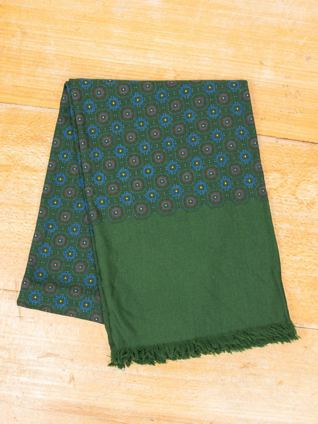 Halstuch Wolle Grün