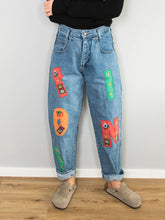 Laden Sie das Bild in den Galerie-Viewer, Vintage High Waist Jeans