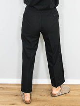 Laden Sie das Bild in den Galerie-Viewer, Vintage Hose Schwarz