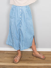 Laden Sie das Bild in den Galerie-Viewer, Vintage Jeansrock