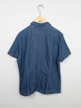 Laden Sie das Bild in den Galerie-Viewer, Vintage Jeanshemd
