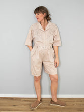 Laden Sie das Bild in den Galerie-Viewer, Vintage Jumpsuit Beige