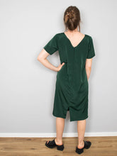 Laden Sie das Bild in den Galerie-Viewer, Vintage Kleid Gruen