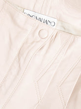 Laden Sie das Bild in den Galerie-Viewer, Lederhose High Waist Creme