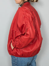 Laden Sie das Bild in den Galerie-Viewer, Lederjacke Rot