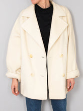 Laden Sie das Bild in den Galerie-Viewer, Vintage Mantel Alpaka