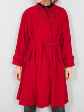 Laden Sie das Bild in den Galerie-Viewer, Vintage Mantel Wolle