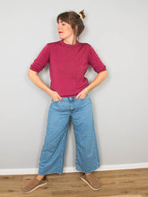 Laden Sie das Bild in den Galerie-Viewer, Oberteil Wolle Fuchsia