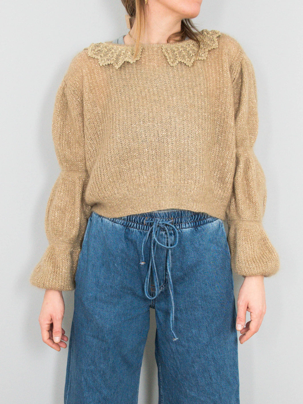 Vintage Pullover Gold