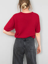 Laden Sie das Bild in den Galerie-Viewer, Vintage Pullover Kurzarm