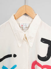 Laden Sie das Bild in den Galerie-Viewer, Vintage Seidenbluse