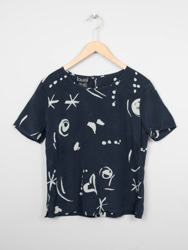 Vintage Seidenshirt Laurel