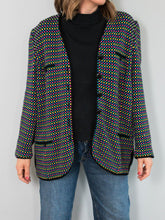 Laden Sie das Bild in den Galerie-Viewer, Vintage Strickjacke Bunt