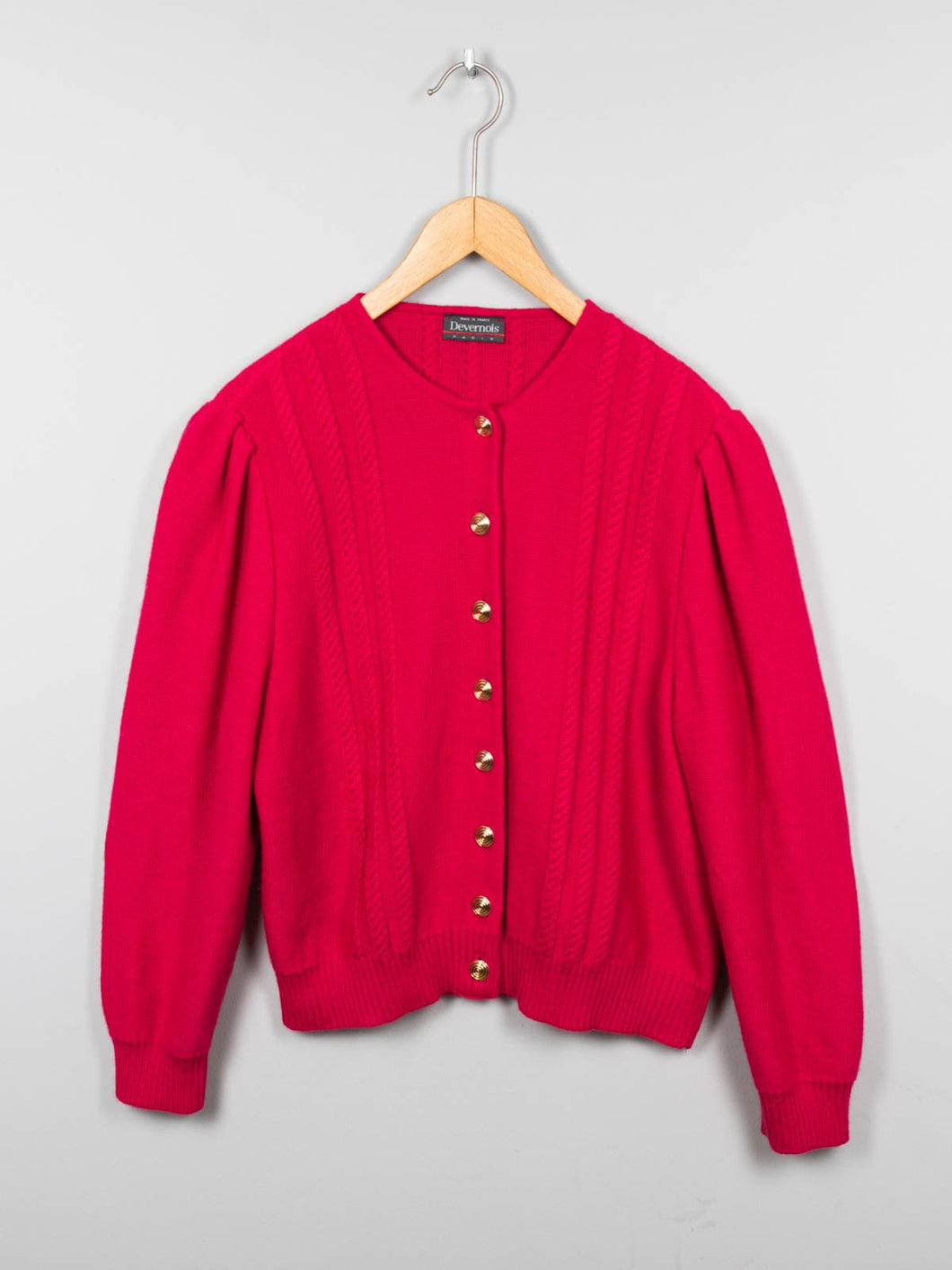 Vintage Strickjacke Pink