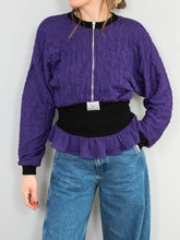 Laden Sie das Bild in den Galerie-Viewer, Vintage Sweater Lila