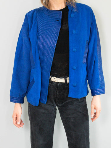 Vintage Wildlederjacke