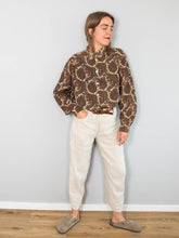 Laden Sie das Bild in den Galerie-Viewer, Vintage Bluse Paisley
