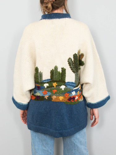 Vintage Cardigan Wolle